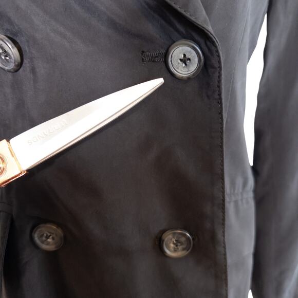 Smythe DB Tuck-In Blazer Double Breasted in Black Size 4 Super Soft Revolve - Picture 16 of 16